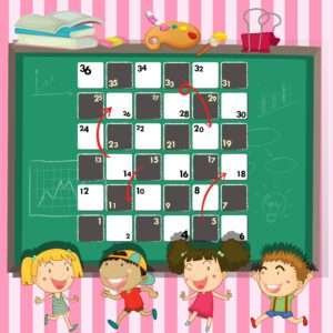 Schulte Table Game for Kids