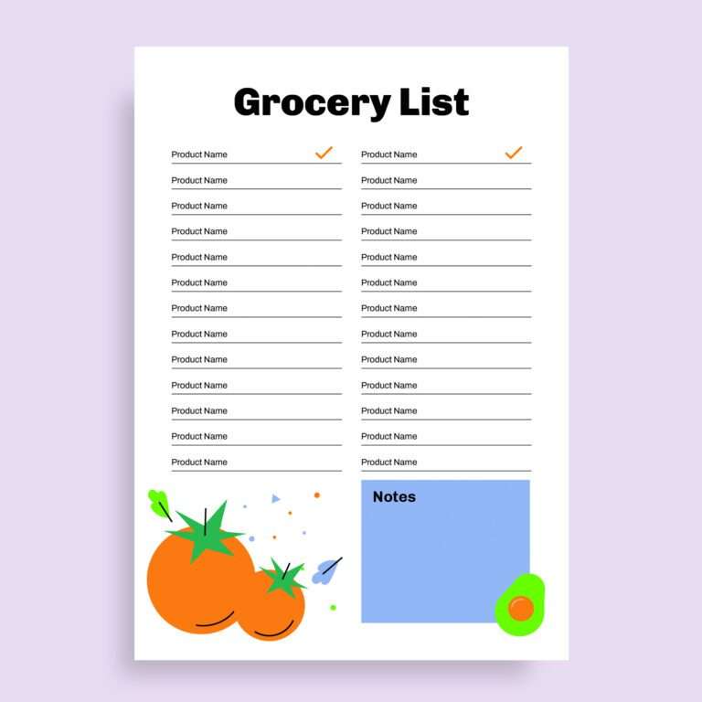 Grocery List